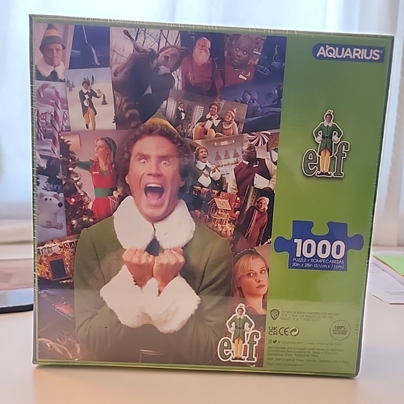 Toys Elf Movie Collage Jigsaw Puzzle 100 Pc Will Ferrel